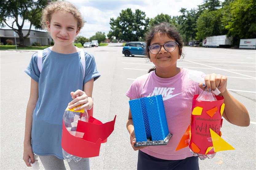 Students at a STEM Camp